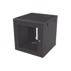 Gabinete de Pared 12U de 635 mm de Profundidad, Rack de 19 in en Acero Reforzado: Compacto y Resistente para Soluciones Profesionales