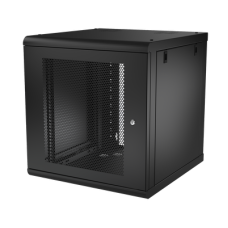 Gabinete de Pared 12U de 635 mm de Profundidad, Rack de 19 in en Acero Reforzado: Compacto y Resistente para Soluciones Profesionales