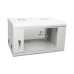 Gabinete de Pared de 6U con Puerta de Cristal Templado, 455 mm de Profundidad Total, Rack de 19'', Acero Reforzado Color Gris Mate Gabinete de Pared de 6U con Puerta de Cristal Templado, 455 mm de Profundidad Total, Rack de 19'', Acero Reforzado Color Gris Mate