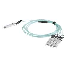 Cable AOC QSFP+ de 40 Gbps a 4x 10 Gbps / Cable de fibra óptica Activo / Longitud: 2 metros