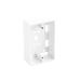 Caja de Pared Universal, Color blanco, Para montaje con Placas de Pared 