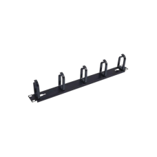 Organizador de Cables con 5 anillos, 1U, 19