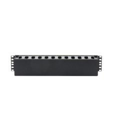 Organizador de Cables Horizontal de 2U para Rack de 19