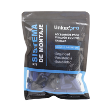 Kit de Montaje Rápido para Equipos en Rack / No más Tuercas Enjauladas / Soporta hasta 50 kg (50 Piezas)