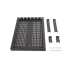 Charola Ventilada para Soportar Equipos en Rack, Profundidad Ajustable de 495 a 965 mm, 1U, Color Negro