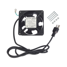 Ventilador 110 Vca de 12 x 12 cm con Cable y Clavija Ventilador 110 Vca de 12 x 12 cm con Cable y Clavija