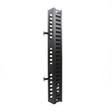 Organizador de Cable Vertical de 24 Unidades Rack, Compatible con Rack EIRL5524 Organizador de Cable Vertical de 24 Unidades Rack, Compatible con Rack EIRL5524