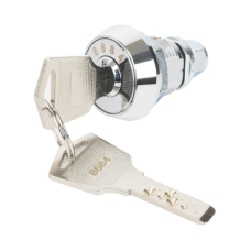 Chapa de Cañon Chico para Gabinete Metálico, (Llave única)