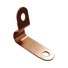 Abrazadera de Cobre para Sujeción de Bajada en Pared