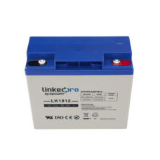 Batería 12 V / 18 Ah / UL / Tecnología AGM / Vida útil promedio de 5 años / Para uso en equipo electrónico, Alarmas de Intrusión / Incendio/ Control de acceso / Video Vigilancia / Terminales T1