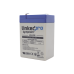 Batería 6 V / 4.5 Ah / UL / Tecnología AGM / Vida útil promedio 5 años / Para uso en equipo electrónico, Alarmas de Intrusión / Incendio/ Control de acceso / Video Vigilancia / Terminales F1 ( Incluye adaptador F2