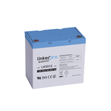 Batería 12 V / 5.5 Ah / UL / Vida útil promedio 5 años / Tecnología AGM / Para uso en equipo electrónico, Alarmas de Intrusión / Incendio/ Control de acceso / Video Vigilancia / Terminales F1 ( Incluye adaptador F