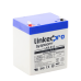 Batería 12 V / 5.5 Ah / UL / Vida útil promedio 5 años / Tecnología AGM / Para uso en equipo electrónico, Alarmas de Intrusión / Incendio/ Control de acceso / Video Vigilancia / Terminales F1 ( Incluye adaptador F
