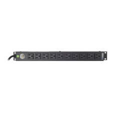 Multicontacto Horizontal (PDU) de 10 Contactos (NEMA 5-15R) Rack 19 Multicontacto Horizontal (PDU) de 10 Contactos (NEMA 5-15R) Rack 19