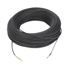 Rollo de Fibra Óptica Drop Redonda G657A2 Monomodo Simplex de 150 Metros (492.13 Pies) con Conectores SC/APC-SC/APC para Instalaciones Aéreas, Subterráneas o a la Intemperie