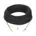 Rollo de Fibra Óptica Drop Redonda G657A2 Monomodo Simplex de 150 Metros (492.13 Pies) con Conectores SC/APC-SC/APC para Instalaciones Aéreas, Subterráneas o a la Intemperie