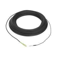 Rollo de Fibra Óptica Drop Redonda G657A2 Monomodo Simplex de 50 Metros (164 Pies) con Conectores SC/APC-SC/APC para Instalaciones Aéreas, Subterráneas o a la Intemperie Rollo de Fibra Óptica Drop Redonda G657A2 Monomodo Simplex de 50 Metros (164 Pies) con Conectores SC/APC-SC/APC para Instalaciones Aéreas, Subterráneas o a la Intemperie