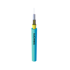 Cable de Fibra Óptica Multimodo OM3 50/125, 12 Hilos, para Interior, Tight Buffer 900µm, OFNR Riser, Dieléctrica, Precio Por Metro, (Hasta 2000 Metros (6562 Pies) en un Solo Tramo de Cable)