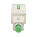 Atenuador Óptico Macho-Hembra con Conector SC/APC de 10 dB para Fibra Monomodo