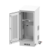 Gabinete de Piso para Exterior con Ventiladores y Termostato con Rack de 19