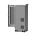 Gabinete de Piso para Exterior con Ventiladores y Termostato con Rack de 19