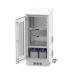 Gabinete de Piso para Exterior con Ventiladores y Termostato con Rack de 19
