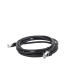 Cable de Parcheo FTP Cat6 - 2.0 Metros (6.56 Pies) - Negro