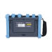 OTDR PRO de Alto Rendimiento para Enlaces de Fibra Óptica Monomodo / Pruebas en Fibra Óptica Viva / Longitudes de onda: 1310nm, 1550nm y 1625nm / Zona Muerta por Evento de 0.8 Metros (2.62 Pies) / VFL 5mW / Distancia de prueba de hasta 420 k