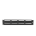Panel de Parcheo de Impacto (110) UTP de 48 Puertos Cat5e 19 Pulgadas (48.26 cm), 2U con Barra para Organizar Cable