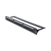 Panel de Parcheo de Impacto (110) UTP de 24 Puertos Cat6A, 19 Pulgadas (48.26 cm), con Barra para Organizar Cables y Espacio para Etiqueta