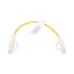 Cable de Parcheo Slim UTP Cat6 - 20 cm (7.87 Pulgadas) Amarillo Diámetro Reducido (28 AWG)