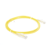 Cable de Parcheo Slim UTP Cat6 - 1 Metro (3.28 Pies), Amarillo, Diámetro Reducido (28 AWG)