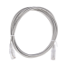 Cable de Parcheo Slim UTP Cat6 - 2 Metros (6.56 Pies) Gris Diámetro Reducido (28 AWG)