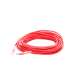 Cable de Parcheo Slim UTP Cat6A - 10 Metros (32.81 Pies) Rojo Diámetro Reducido (28 AWG)