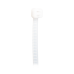 Cincho de plástico, Color Natural, 2.5 x 100 mm, Ideal para sujeción de cables (Bolsa con 100 piezas)