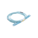 Jumper de Fibra Óptica Multimodo OM3 50/125 LC-LC OFNR (Riser), 2.0 mm, Dúplex, Aqua, 20 Metros (65.62 Pies)