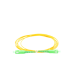 Jumper de Fibra Óptica Monomodo SC/APC SC/APC Simplex, color amarillo, 2 metros, 2mm