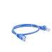 Cable de Parcheo UTP Cat5e - 0.5 Metros (1.64 Pies) - Azul