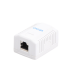 Caja de Pared con 1 Puerto, Incluye 1 Jack STP Cat6A