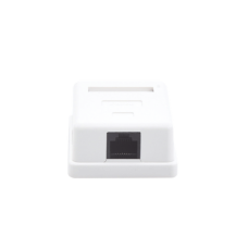 Caja de Pared con 1 Puerto Keystone, Incluye Jack Cat5e Caja de Pared con 1 Puerto Keystone, Incluye Jack Cat5e