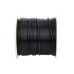Bobina de Cable de 305 Metros (1000 Pies) Cat5e, Aleación de Cobre y Aluminio (CCA), Color Negro, Uso Intemperie, Doble Forro
