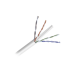 Bobina de Cable de 152 Metros (500 Pies) Cat6+ Calibre 23 Alto Desempeño, Super Flexible, UL, Color Blanco, para Aplicaciones de Video Vigilancia y Redes de Datos Bobina de Cable de 152 Metros (500 Pies) Cat6+ Calibre 23 Alto Desempeño, Super Flexible, UL, Color Blanco, para Aplicaciones de Video Vigilancia y Redes de Datos
