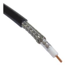 Carrete de 305 Metros (1000 Pies) de Cable Coaxial RG-58, 50 Ohms con Conductor Sólido de Cobre Carrete de 305 Metros (1000 Pies) de Cable Coaxial RG-58, 50 Ohms con Conductor Sólido de Cobre