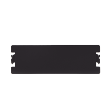 Placa Ciega Color Negro para Distribuidor de Fibra Óptica LP-ODF-8024