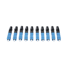 Conector de Fibra Óptica Pre-pulido Re-terminable Monomodo SC/UPC 900um, 2.0 mm, 3.0 mm (Paquete 10 Piezas)