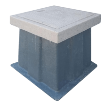 Registro para Alumbrado Público 30 x 30 x 45 cm, Resistencia 3 Toneladas, Uso Peatonal