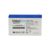Batería de respaldo 12V | 1.2 Ah | AGM | Especial para seguridad electrónica | UPS | Sistemas de Emergencia  | Vida útil 5 años | Terminales F1  + Adaptador F2