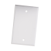 Placa de Pared Ciega Universal, Color Blanco