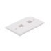 Placa de Pared de 2 Puertos, Keystone, Color Blanco
