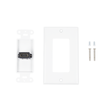 Placa de Pared 1 Puerto HDMI Hembra a Hembra